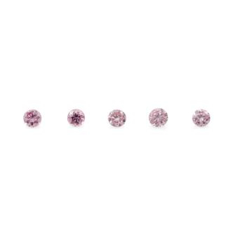 5 Argyle Pink Diamonds 3-4PP