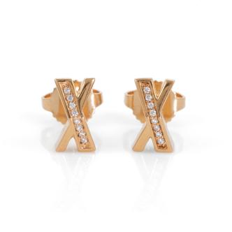 Tiffany & Co. Atlas X Diamond Earrings
