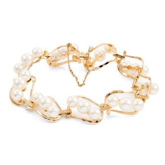 5.8 - 6.9mm Akoya Pearl Bracelet