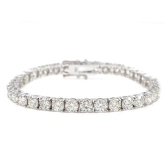 14.63ct Diamond Tennis Bracelet
