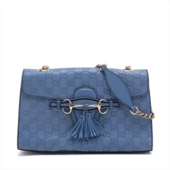 Gucci Guccissima Medium Emily Chain Bag