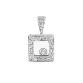 Floating Diamond Pendant