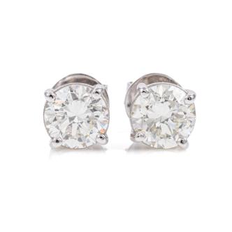3.00ct Diamond Studs GIA J-K VVS2