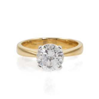2.01ct Diamond Solitaire Ring GIA D VS1