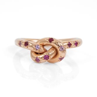 Sapphire and Ruby Ring