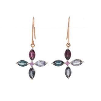5.87ct Ceylon Spinel Earrings