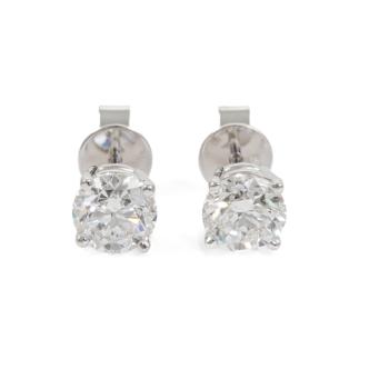 1.40ct Diamond Studs GIA D E SI1