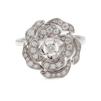 Chanel Camellia Diamond Ring