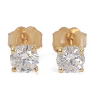 0.81ct Diamond Studs GIA D VS1 & VS2