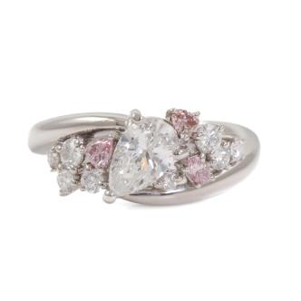Argyle Origin Pink & White Diamond Ring